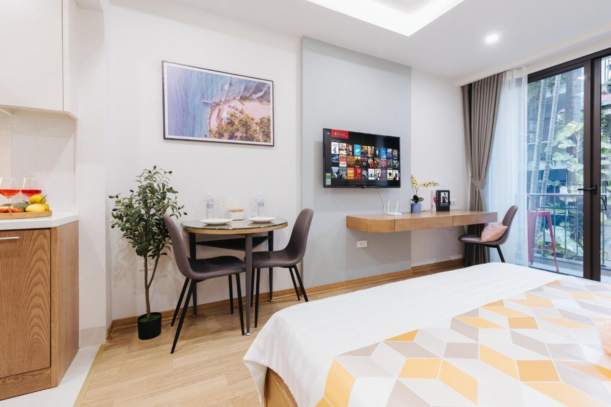 Margaery Boutique Apartment & Skyon9 Rooftop Bar Hanói Exterior foto